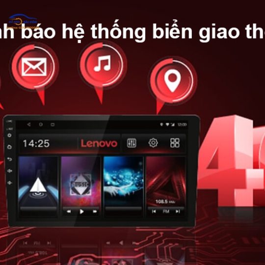 Màn hình Android  tích hợp đầy đủ chắc năng